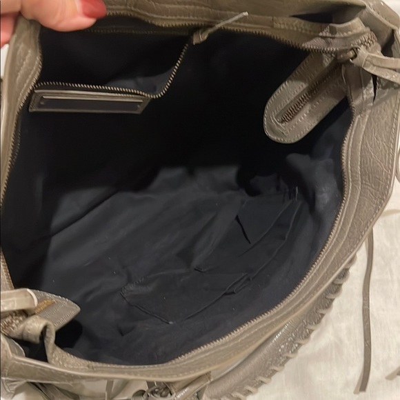 Balenciaga Gray Beige City Bag - Picture 7 of 8